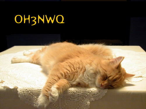 OH3NWQ's QSL card